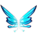 Blue Butterfly Wings